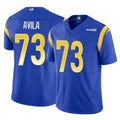 LA.Rams #73 Steve Avila Player Royal Limited Vapor F.U.S.E. Home Game Ldoa Stitched Jerseys