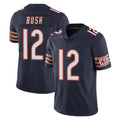C.Bears #12 Devin Bush Player Navy Vapor Untouchable Limited Home Game Ldoa Stitched Jerseys