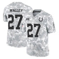 IN.Colts #27 Justin Walley Player Arctic Camo Salute To Service Limited Game Ldoa Stitched Jerseys