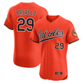 B.Orioles #29 Samuel Basallo Player Orange Limited Elite Home Game Ldoa Stitched Jerseys