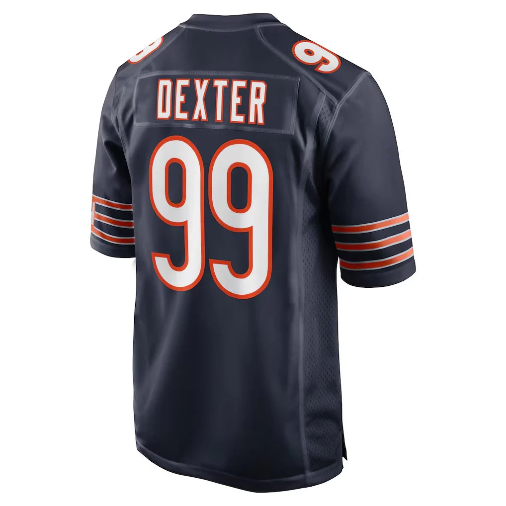 C.Bears #99 Gervon Dexter Sr. Player Navy Home Game Ldoa Stitched Jerseys