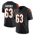 C.Bengals #63 Dylan Fairchild Player Black Vapor Untouchable Limited Home Game Ldoa Stitched Jerseys