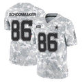 D.Cowboys #86 Luke Schoonmaker Player Arctic Camo Salute to Service Limited Home Game Kdoa Stitched Jerseys