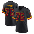 W.Commanders #76 Sam Cosmi Player Black Limited Home Game Ldoa Stitched Jerseys
