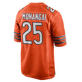 C.Bears #25 Kyle Monangai Player Orange Home Game Ldoa Stitched Jerseys