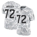 D.Broncos #72 Garett Bolles Player Arctic Camo Salute To Service Limited Ldoa Stitched Jerseys