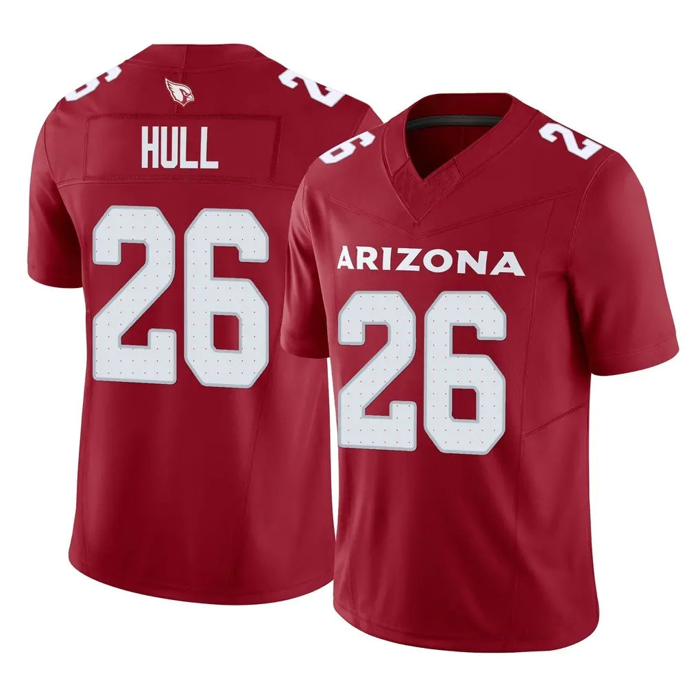 A.Cardinals #26 Evan Hull Player Cardinal Vapor F.U.S.E. Limited Home Game Stitched Jerseys
