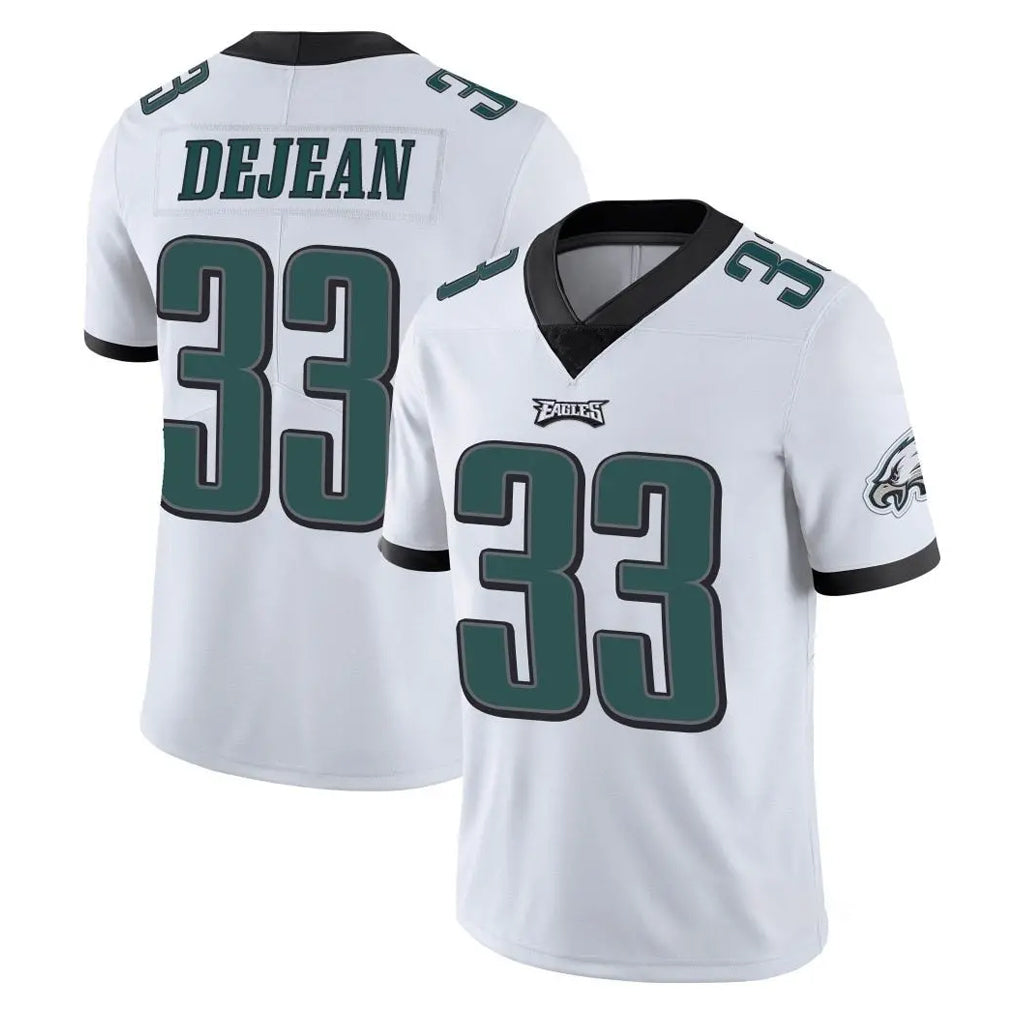 P.Eagles #33 Cooper DeJean Player White Limited Vapor Untouchable Home Game Ldoa Stitched Jerseys