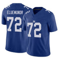NY.Giants #72 Jermaine Eluemunor Player Royal Limited Vapor F.U.S.E. Home Game Ldoa Stitched Jerseys
