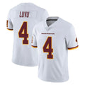 W.Commanders #4 Frankie Luvu Player White Limited Vapor Untouchable Home Game Ldoa Stitched Jerseys
