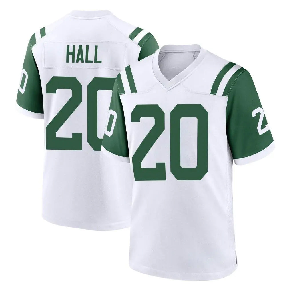 NY.Jets #20 Breece Hall Player White Classic Home Game Ldoa Stitched Jerseys