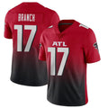 A.Falcons #17 Zachariah Branch Player Red Vapor Untouchable Limited Home Game Ldoa Stitched Jerseys