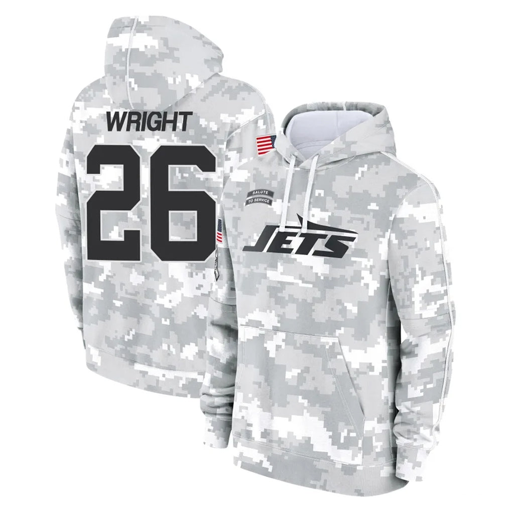 NY.Jets #26 Nahshon Wright Player Arctic Camo Salute to Service Pullover Hoodies Limited Game Ldoa Stitched Jerseys