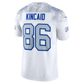 B.Bills #86 Dalton Kincaid Player White Rivalries Collection Vapor Limited Ldoa Stitched Jerseys
