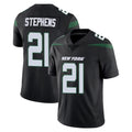 NY.Jets #21 Brandon Stephens Player Stealth Black Limited Vapor Home Game Ldoa Stitched Jerseys
