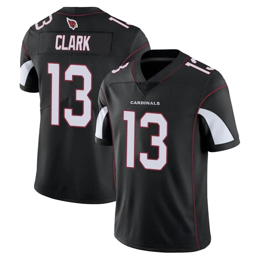 A.Cardinals #13 Kei'Trel Clark Player Black Vapor Limited Home Game Ldoa Stitched Jerseys