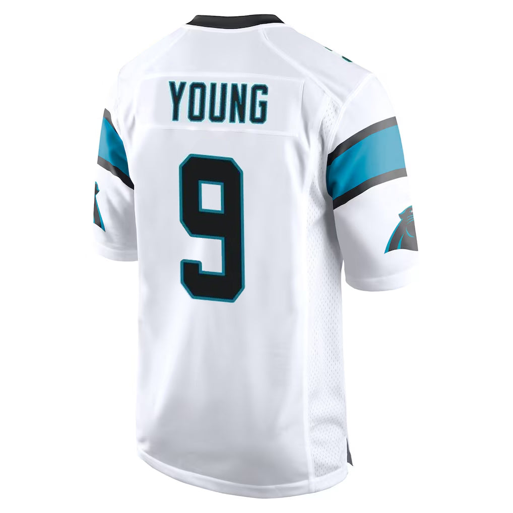 C.Panthers #9 Bryce Young Player White Game Ldoa Stitched Jerseys