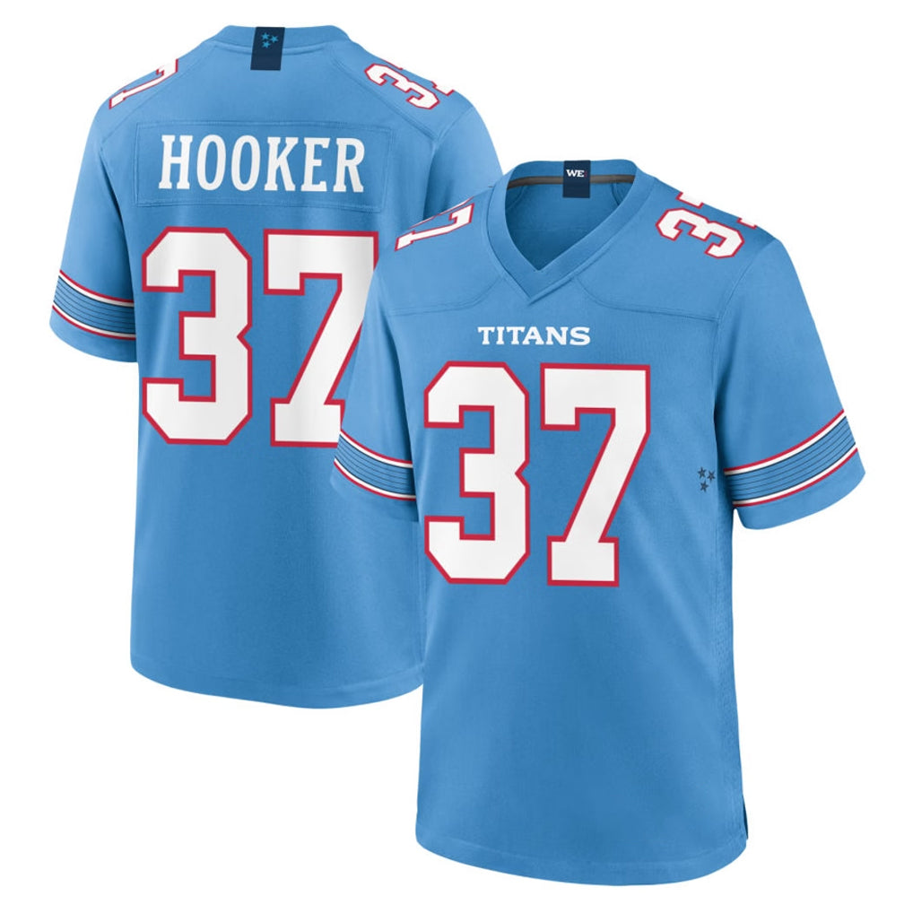 T.Titans #37 Amani Hooker Player Light Blue 2026 Game Home Ldoa Stitched Jerseys