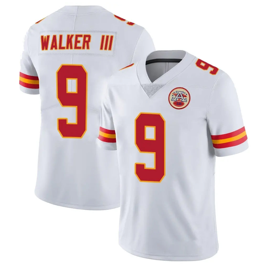 KC.Chiefs #9 Kenneth Walker III Player White Limited Vapor Untouchable Home Game Ldoa Stitched Jerseys