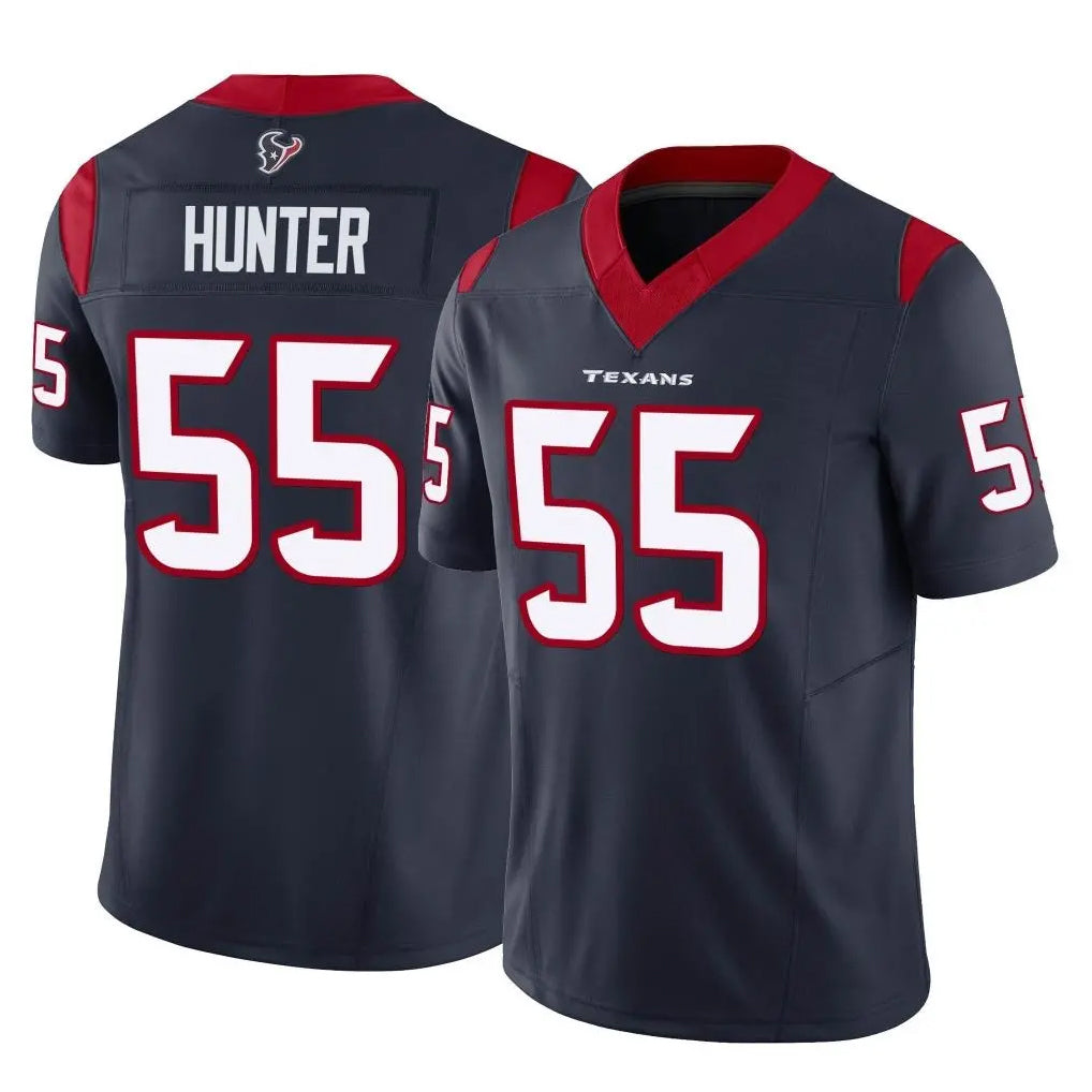 H.Texans #55 Danielle Hunter Player Navy Limited Vapor F.U.S.E. Home Game Ldoa Stitched Jerseys