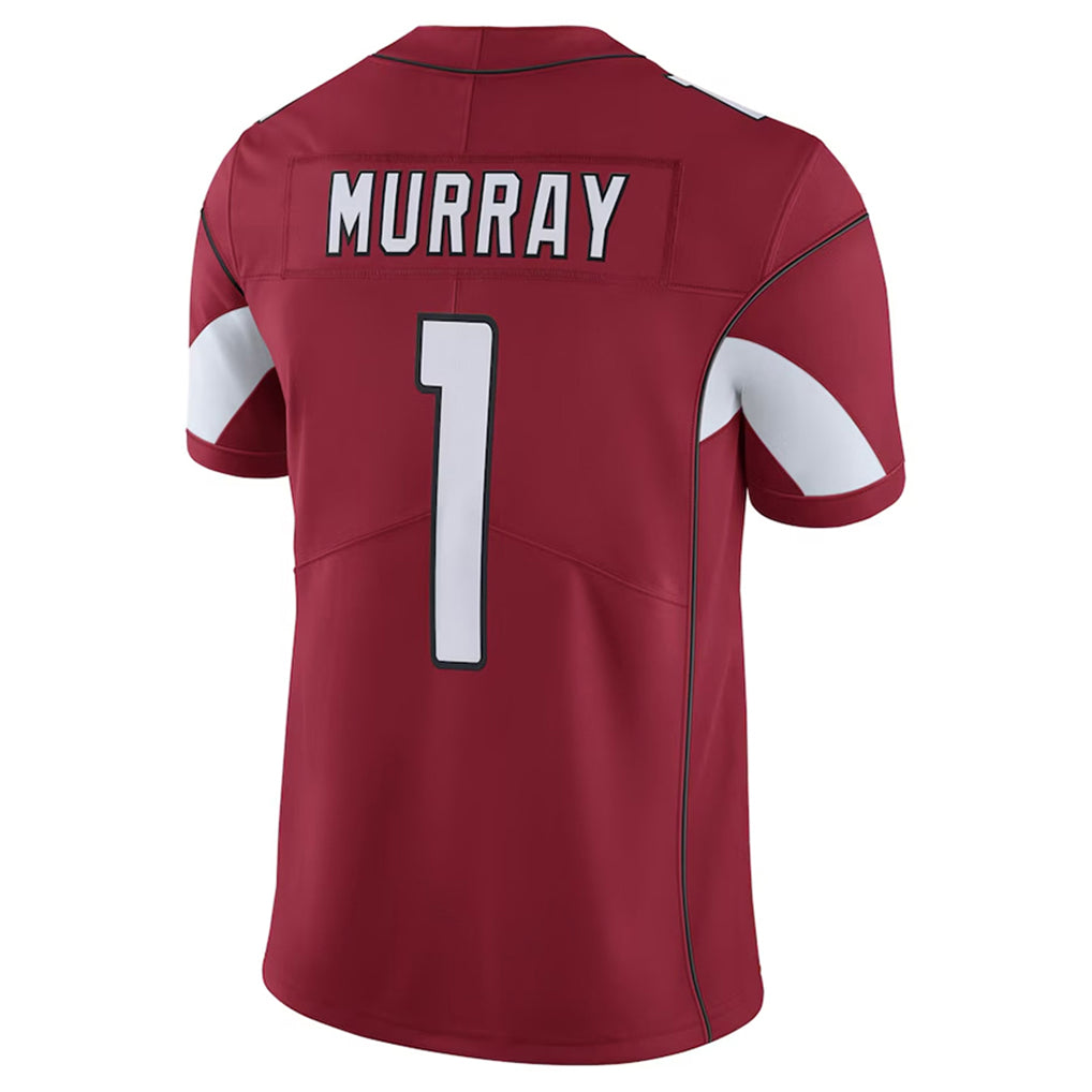 A.Cardinals #1 Kyler Murray Player Cardinal Vapor Limited Home Game  Ldoa Stitched Jerseys