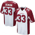 A.Cardinals #33 Trey Benson Player White Home Game Ldoa Stitched Jerseys