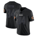 C.Bears #34 Walter Payton Player Black Impact Limited Game Ldoa Stitched Jerseys