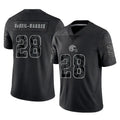 C.Browns #28 Emmanuel McNeil-Warren Player Black Reflective Home Game Ldoa Stitched Jerseys