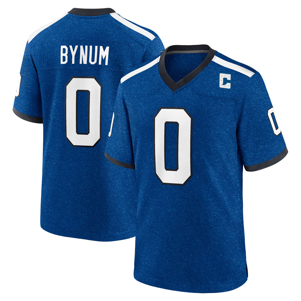 IN.Colts #0 Camryn Bynum Player Royal Alternate Indiana Nights Home Game Ldoa Stitched Jerseys