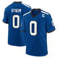 IN.Colts #0 Camryn Bynum Player Royal Alternate Indiana Nights Home Game Ldoa Stitched Jerseys