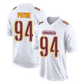 W.Commanders #94 Daron Payne Player White Tundra Fashion Home Game Ldoa Stitched Jerseys