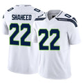 S.Seahawks #22 Rashid Shaheed Player White Limited Vapor F.U.S.E. Home Game Ldoa Stitched Jerseys