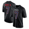 NE.Patriots #7 Carlton Davis III Player Carbon Fashion Limited Home Game Ldoa Stitched Jerseys