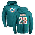 M.Dolphins #28 De'Von Achane Player Aqua LOGO Pullover Hoodies Limited Ldoa Stitched Jerseys