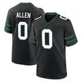 NY.Jets #0 Braelon Allen Player Black Legacy Home Game Ldoa Stitched Jerseys