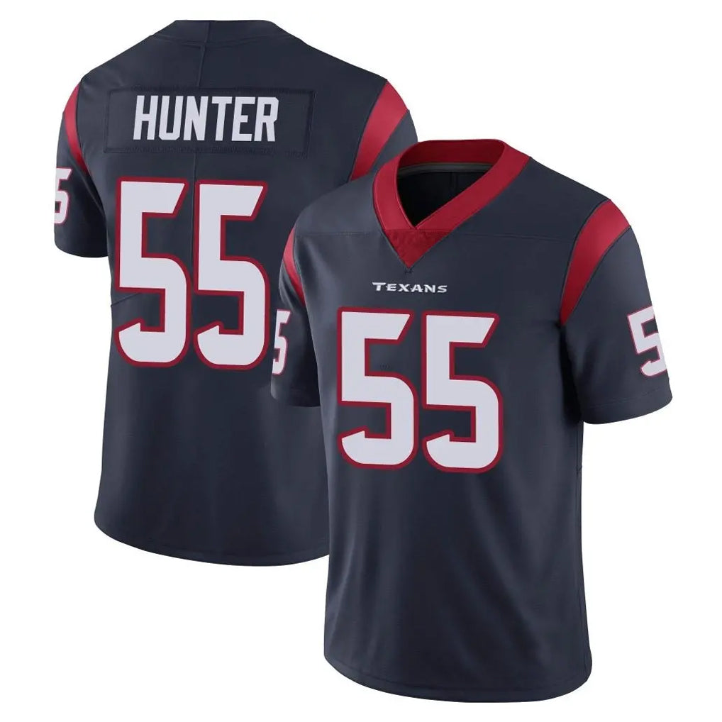 H.Texans #55 Danielle Hunter Player Navy Limited Vapor Untouchable Home Game Ldoa Stitched Jerseys