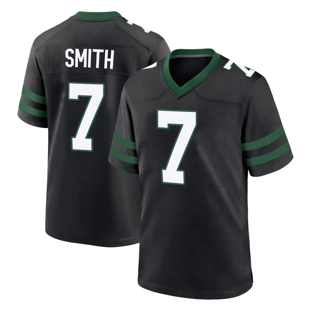 NY.Jets #7 Geno Smith Player Black Legacy Home Game Ldoa Stitched Jerseys