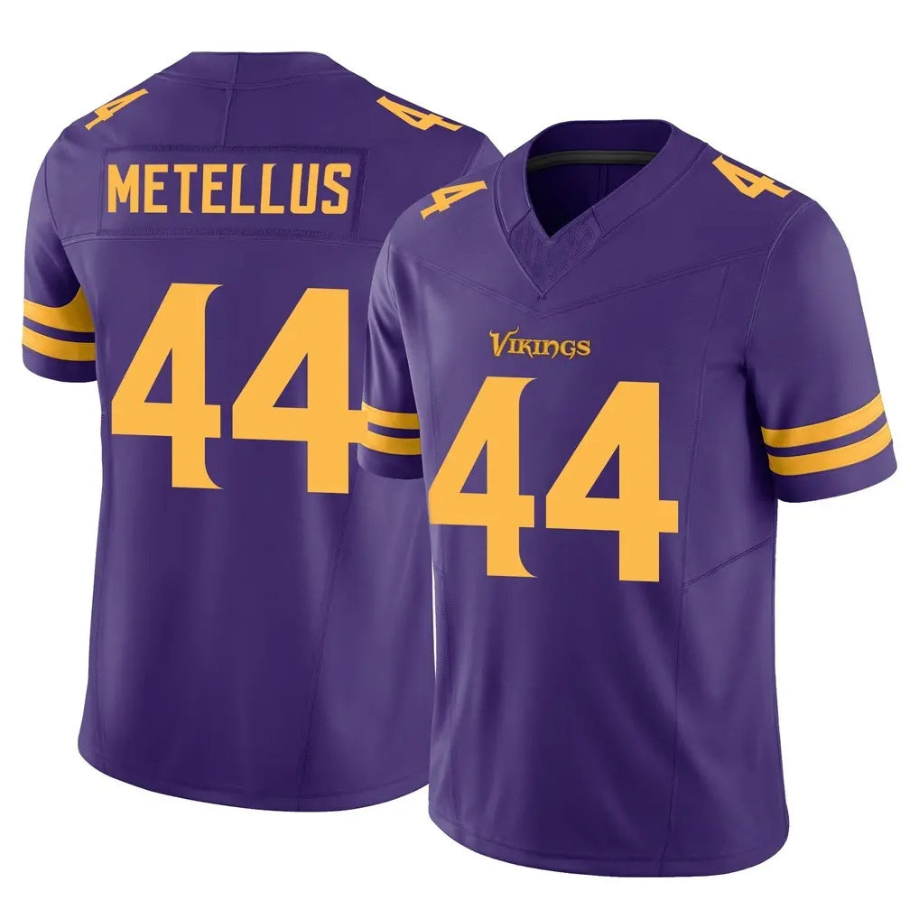 M.Vikings #44 Josh Metellus Player Purple Limited Alternate Vapor F.U.S.E. Home Game Ldoa Stitched Jerseys