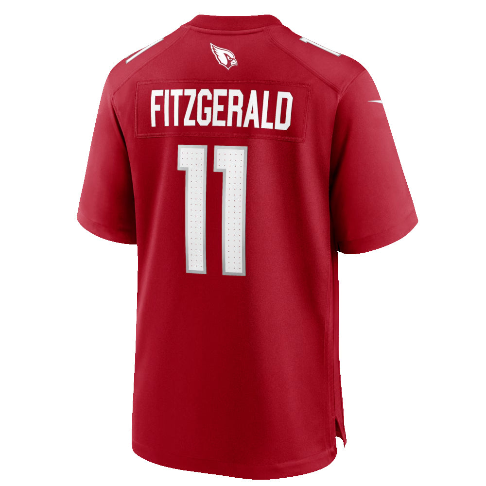 A.Cardinals #11 Larry Fitzgerald Player Cardinal Home Game Ldoa Stitched Jerseys