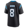 C.Panthers #8 Jaycee Horn Player Black Home Game Ldoa Stitched Jerseys