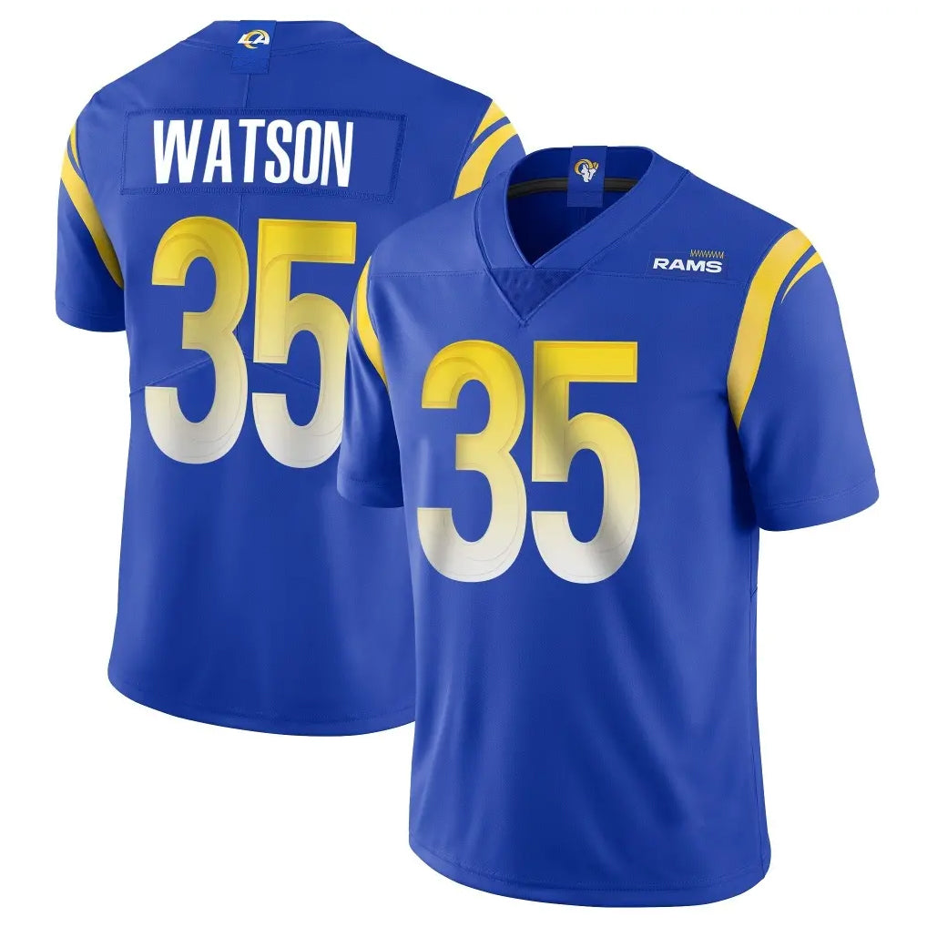 LA.Rams #35 Jaylen Watson Player Royal Limited Vapor Untouchable Home Game Ldoa Stitched Jerseys