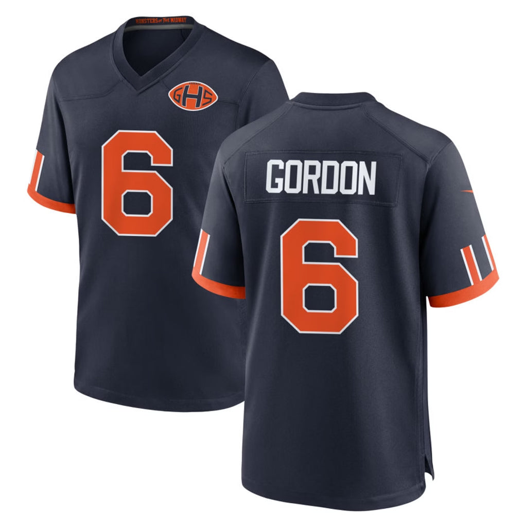C.Bears #6 Kyler Gordon Player Navy 2026 Rivalries Collection Home Game Ldoa Stitched Jerseys