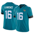 J.Jaguars #16 Trevor Lawrence Player Teal Vapor F.U.S.E. Limited Home Game Ldoa Stitched Jerseys