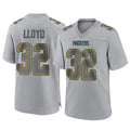 GB.Packers #32 MarShawn Lloyd Player Gray Atmosphere Fashion Home Game Ldoa Stitched Jerseys