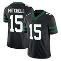 NY.Jets #15 Adonai Mitchell Player Black Limited Legacy Vapor F.U.S.E. Home Game Ldoa Stitched Jerseys