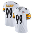 P.Steelers #99 Derrick Harmon Player White Limited Vapor Untouchable Home Game Ldoa Stitched Jerseys