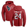 H.Texans #24 Derek Stingley Jr. Player Red Pro Line Pullover Hoodie Limited Game Ldoa Stitched Jerseys