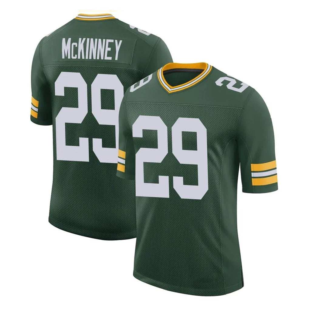 GB.Packers #29 Xavier McKinney Player Green Limited Classic Home Game Ldoa Stitched Jerseys