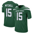 NY.Jets #15 Adonai Mitchell Player Green Home Game Ldoa Stitched Jerseys