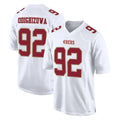 SF.49ers #92 Osa Odighizuwa Player White Fashion Home Game Ldoa Stitched Jerseys